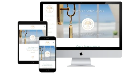 Les clefs de provence Mockup